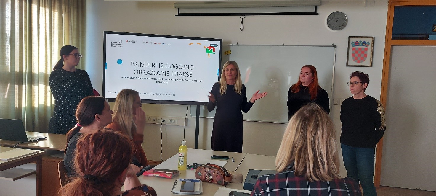 Rane odgojno-obrazovene intervencije za učenike s teškoćama u učenju i ponašanju